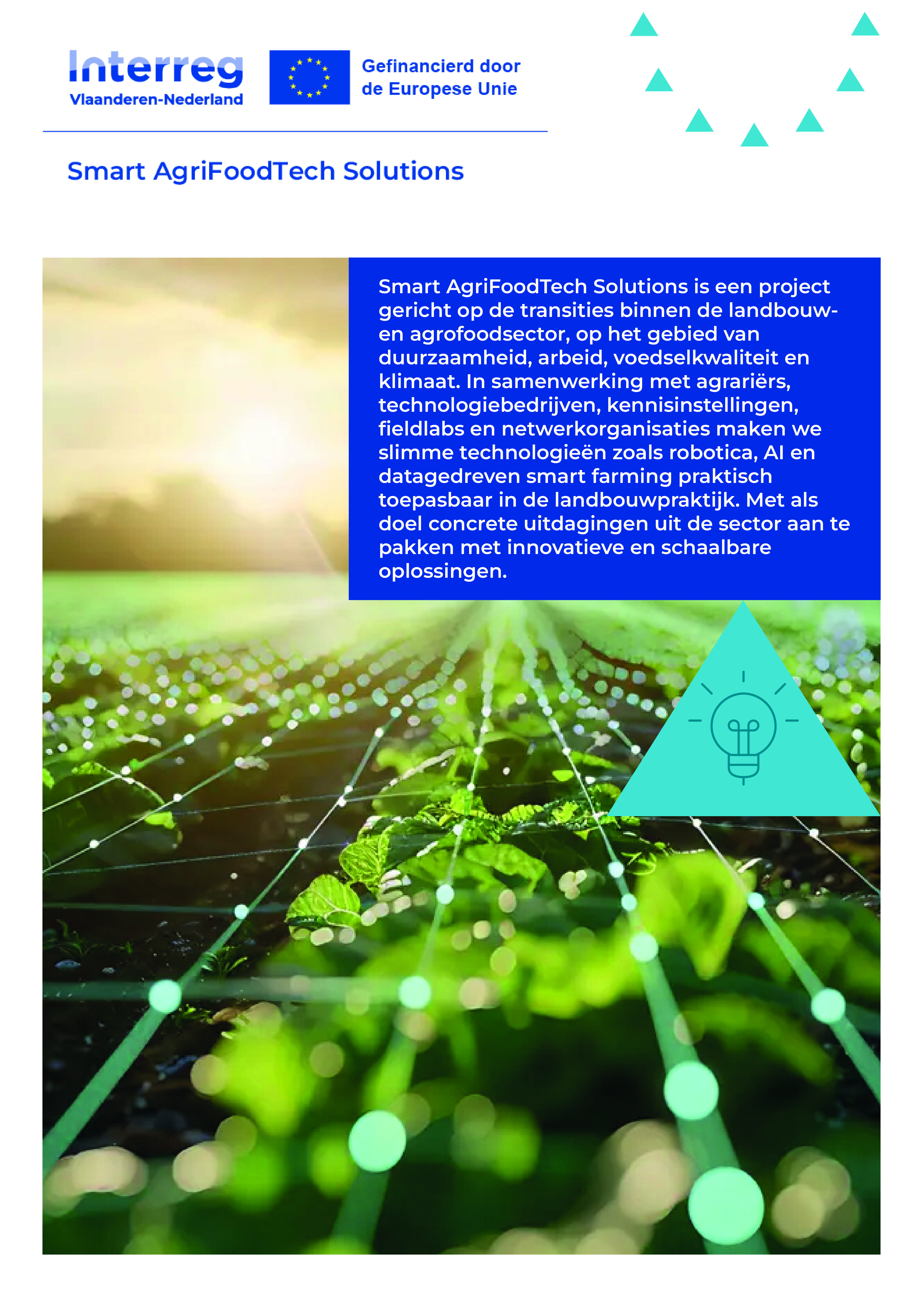 Interreg SAFT poster